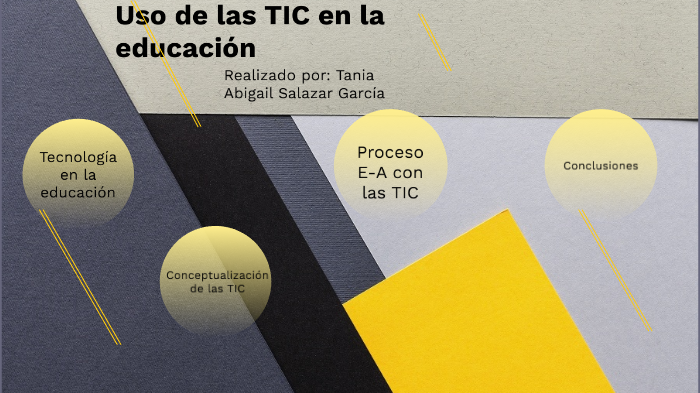 El uso de las TIC en la educación. by Tania Salazar Garcia on Prezi