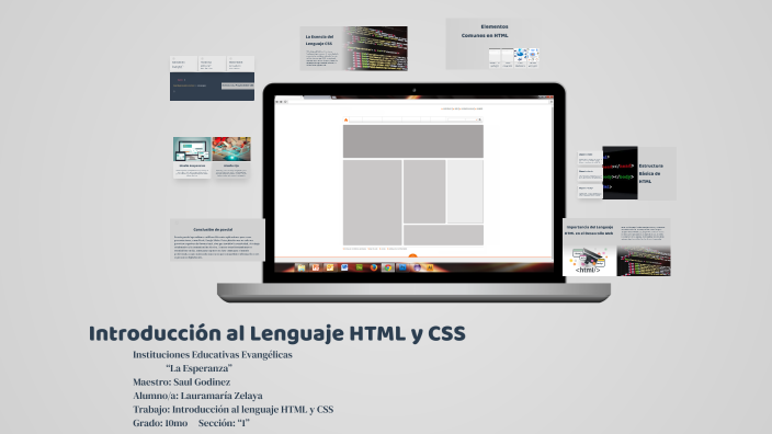 Introducción al Lenguaje HTML y CSS by Lauramaria on Prezi
