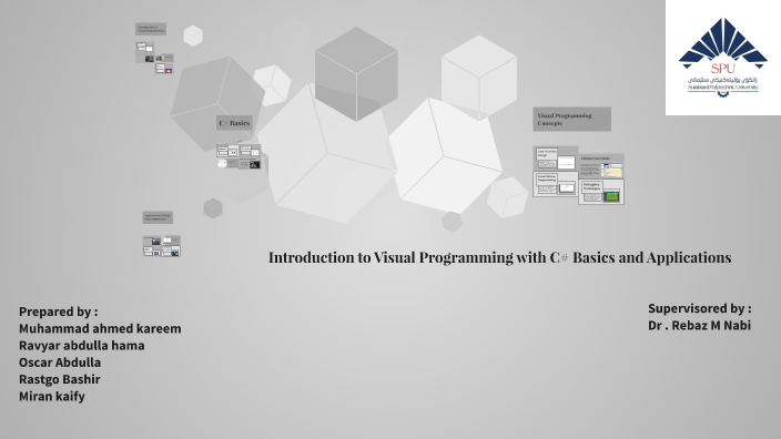 Introduction to Visual Programming with C# Basics and Applications by ...