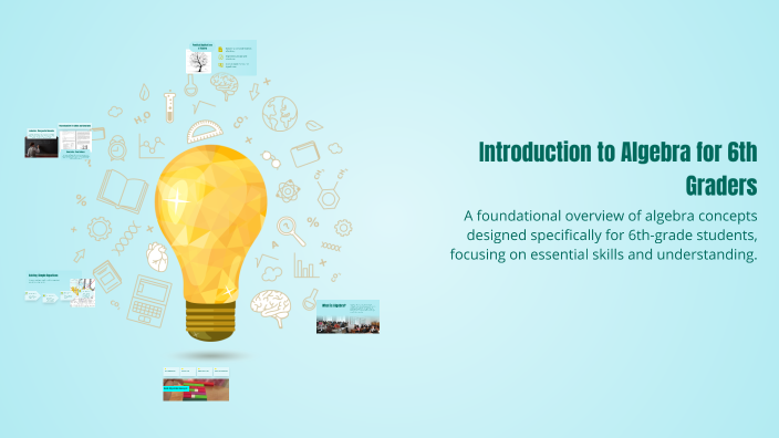 Introduction to Algebra for 6th Graders by Jacob Yaden on Prezi