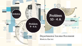 departmental income statement by morteza karimi vertical and horizontal analysis of financial statements pdf