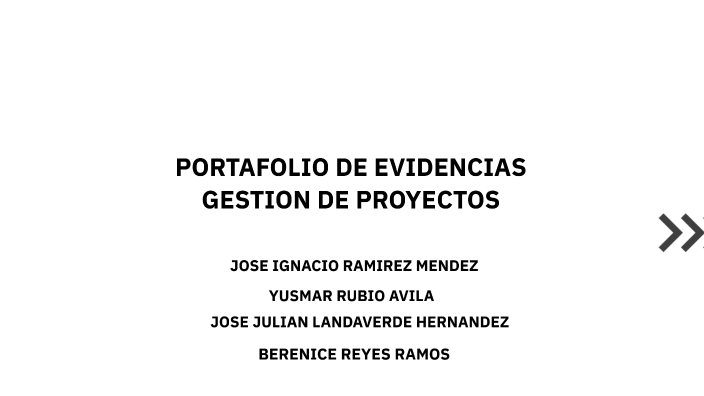 PORTAFOLIO DE EVIDENCIAS by YuZz Rubio on Prezi