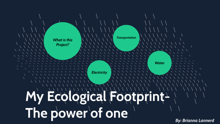 My Ecological Footprint by Brianna Lannerd on Prezi
