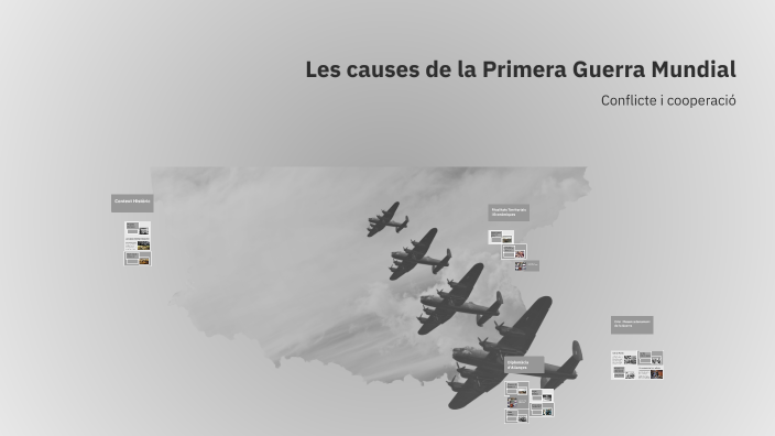 Les causes de la Primera Guerra Mundial by Maria Souza on Prezi