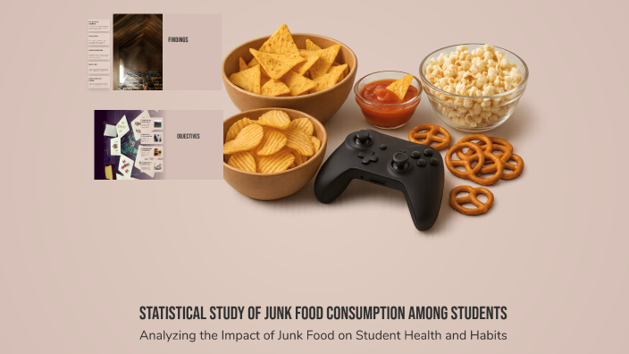 Statistical Study of Junk Food Consumption Among Students by Anusha ...