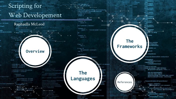 Suggested scripting languages for web developement and their frameworks ...