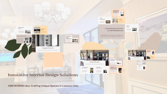 Innovative Interior Design Solutions by Tatjana Denic on Prezi