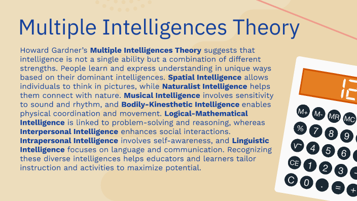 Multiple Intelligences Theory by Geoffrey Tait on Prezi