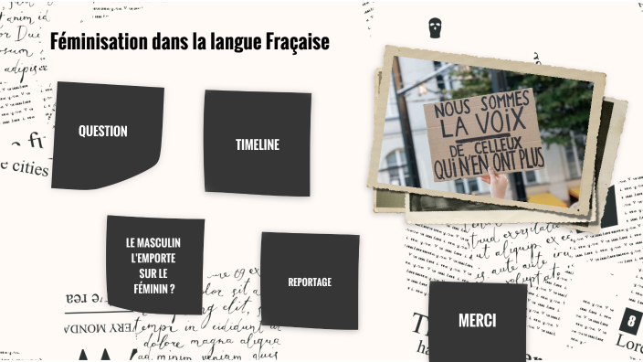 Le féminisme dans la langue Française by Karem Zambrano on Prezi