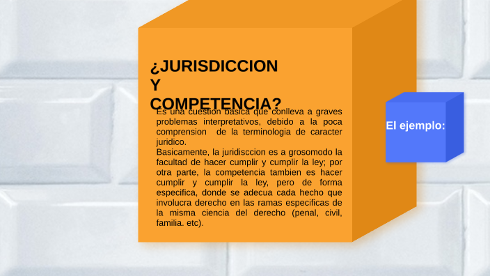 JURISDICCION Y COMPETENCIA. by Ricardo Chavez on Prezi