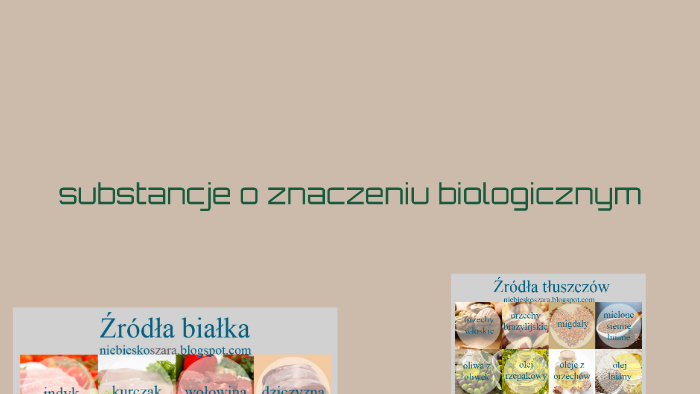 Substancje O Znaczeniu Biologicznym Sprawdzian substancje o znaczeniu biologicznym by Ala 165 on Prezi