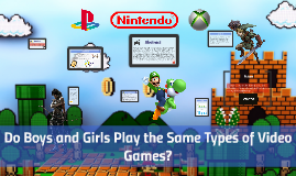 girls and video games