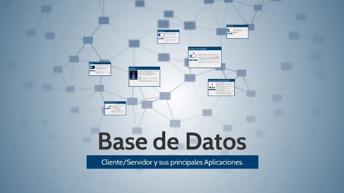 Base de Datos by on Prezi