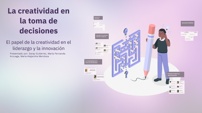 La creatividad en la toma de decisiones by Saray Gutierrez Navarro on Prezi