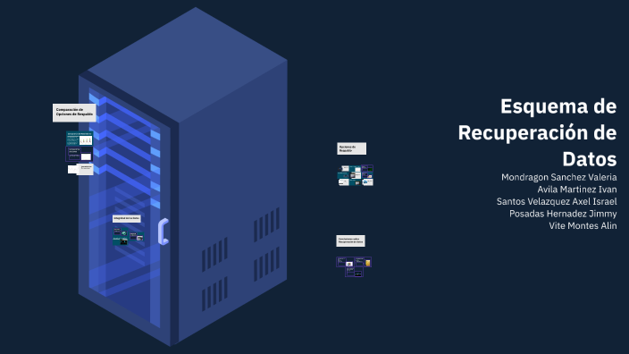 Esquema de Recuperación de Datos by valery mondragon on Prezi