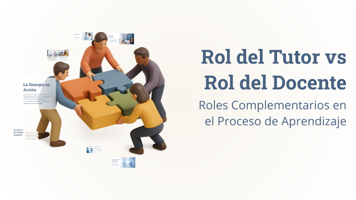 Rol del Tutor vs Rol del Docente by mariana tissera on Prezi
