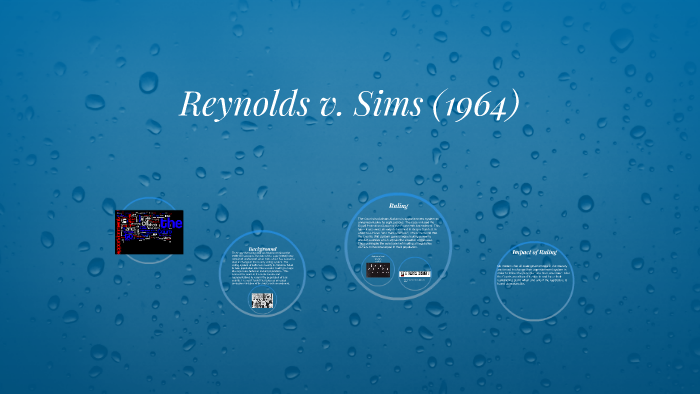 reynolds v sims