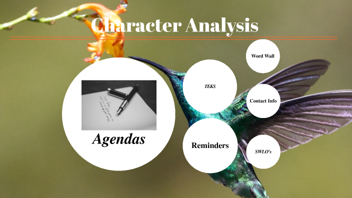 Character Analysis by Teresa Smith on Prezi
