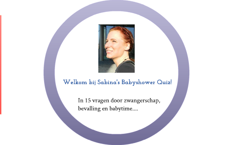 Fonkelnieuw Sabina's Babyshower Quiz! by Annelies Bouwhuis on Prezi WK-06