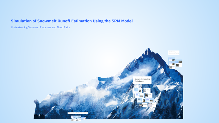 Simulation of Snowmelt Runoff Estimation Using the SRM Model by maryam ...