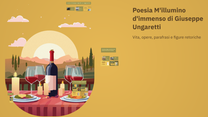 Poesia M'illumino d'immenso di Giuseppe Ungaretti by FrancescoPio