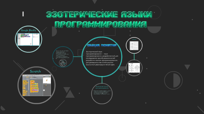 Эзотерические языки программирования by Sora Alai on Prezi