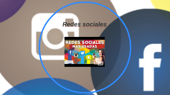 redes sociales by valentina vidal on Prezi