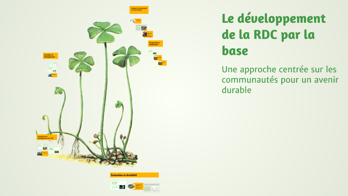 Le développement de la RDC par la base by MCurie Makutu on Prezi