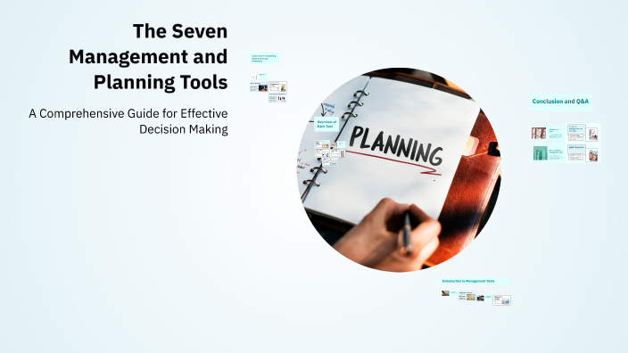 The Seven Management and Planning Tools by Israa Hegab on Prezi