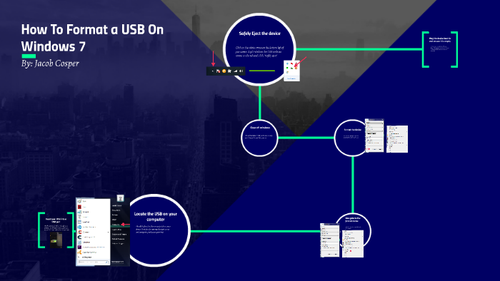 how to format pc using usb windows 7