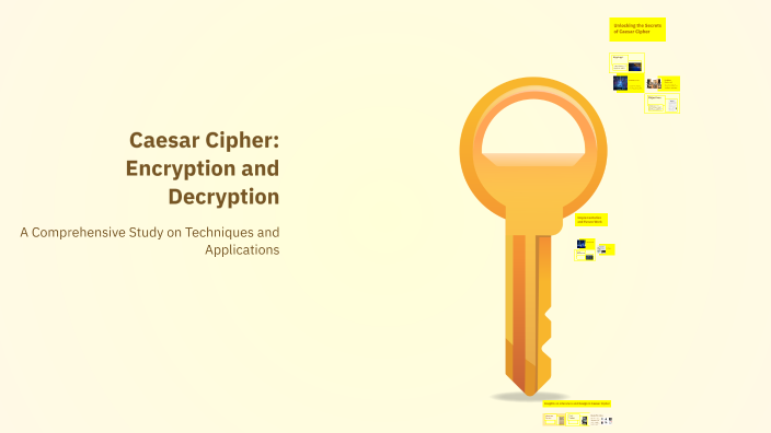 Caesar Cipher: Encryption and Decryption by Shridhanya on Prezi