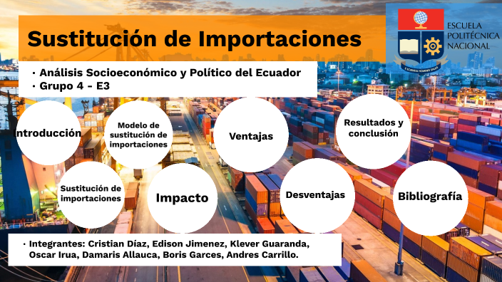 Modelo de Sustitución de Importaciones by Wladimir Carrillo on Prezi