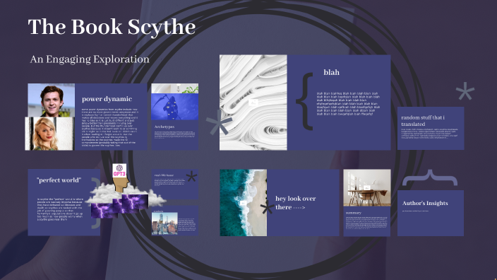 essay on the book scythe