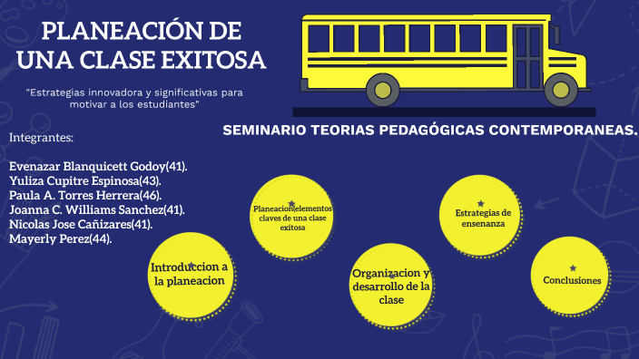 PLANEACION DE UNA CLASE EXITOSA by Evenazar Blanquicett on Prezi