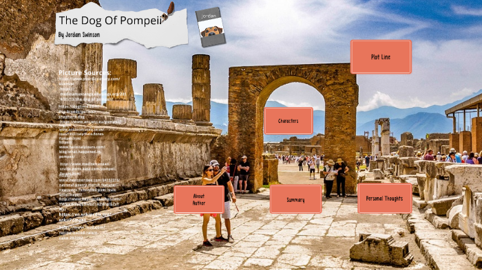 The Dog Pompeii" Plot line by Jordan Swinson S CB