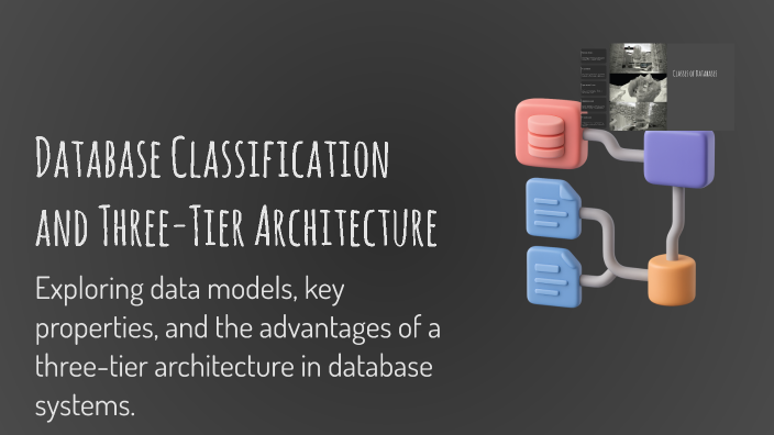 Database Classification and Three-Tier Architecture by M Mm on Prezi