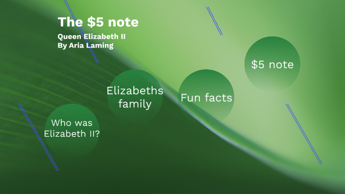 the $5 dollar note by Aria Laming on Prezi