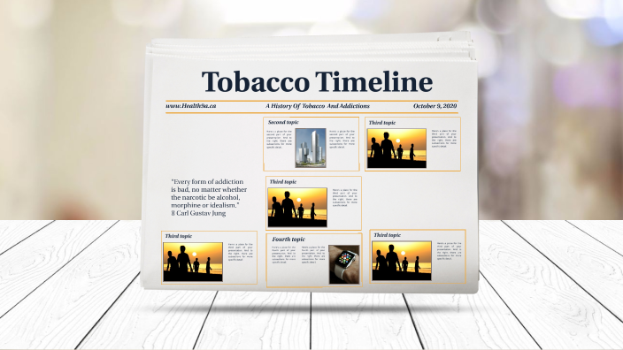 Tobacco Timeline by Sauravi Subedi on Prezi