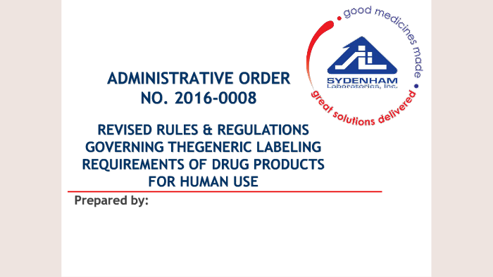 Administrative Order No 2016 0008 By Pau Jimenez