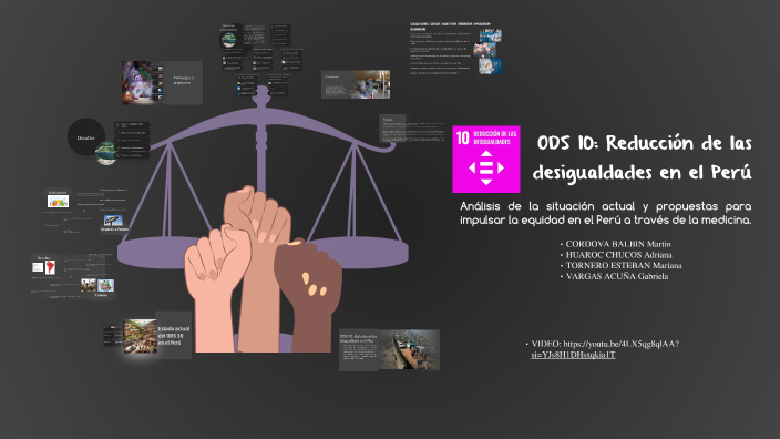 ODS 10: Reducción de las desigualdades en el Perú by MARTIN EDUARDO ...