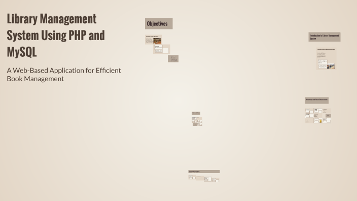 Library Management System Using PHP and MySQL by Albert Blessanth on Prezi