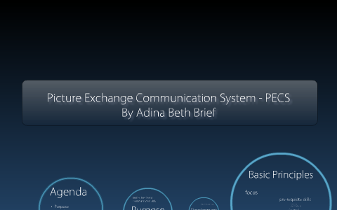 Picture Exchange Communication System - PECS by adina brief on Prezi
