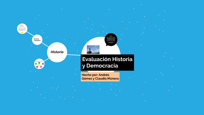 Evaluación Historia y Democracia by Andrés Gómez Q on Prezi