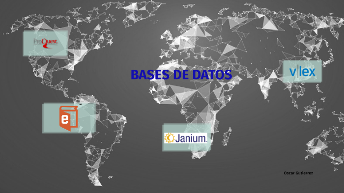 BASES DE DATOS by Oscar Gutierrez on Prezi
