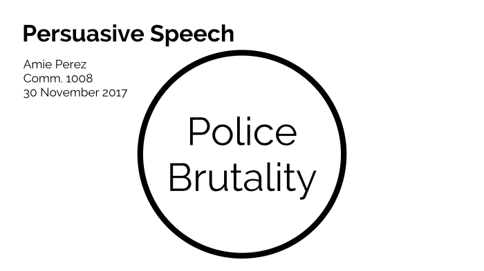 Persuasive Speech by Amie Perez on Prezi