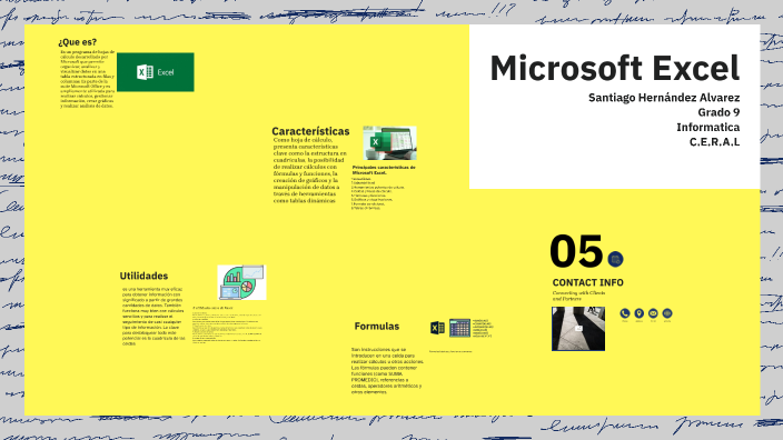 Microsoft Excel by santiago hernandez on Prezi