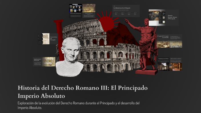 Historia del Derecho Romano III: El Principado Imperio Absoluto by max ...
