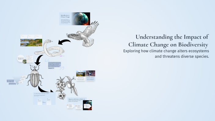 Understanding the Impact of Climate Change on Biodiversity by Gioia XU ...