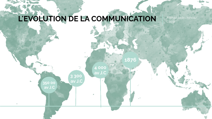 L'EVOLUTION DE LA COMMUNICATION by ainoa DE CARVALHO on Prezi