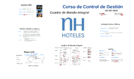 Cuadro De Mando Integral Cmi Nh Hoteles By Sandra Fernandez